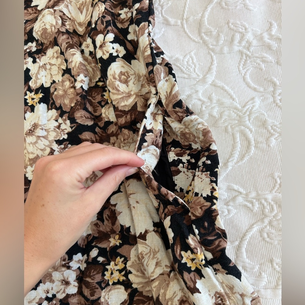 Abercrombie & Fitch Floral Patterned Romper XS - Picture 4 of 8